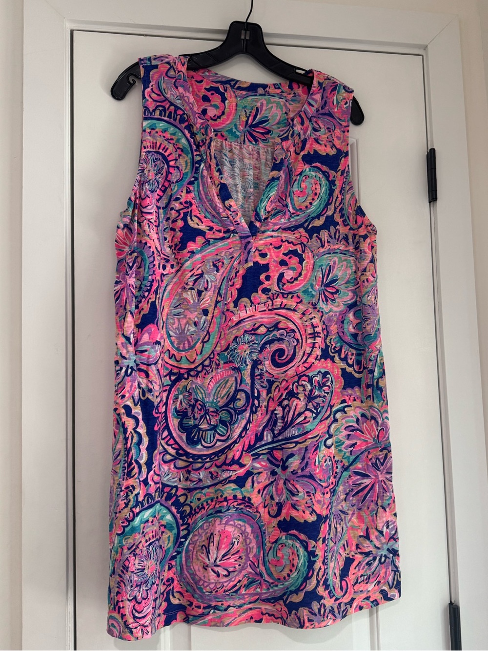 Lilly Pulitzer Dev Dress A Drop Me a Lime in XL
